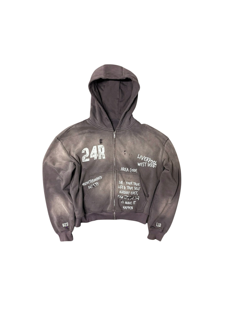 Area code zip up